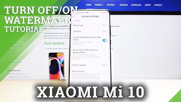 How to Customize Camera Watermark in Xiaomi Mi 10 – Add Watermark
