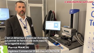 Mesure d'état de surface et de forme avec Accretech Surfcom Nex