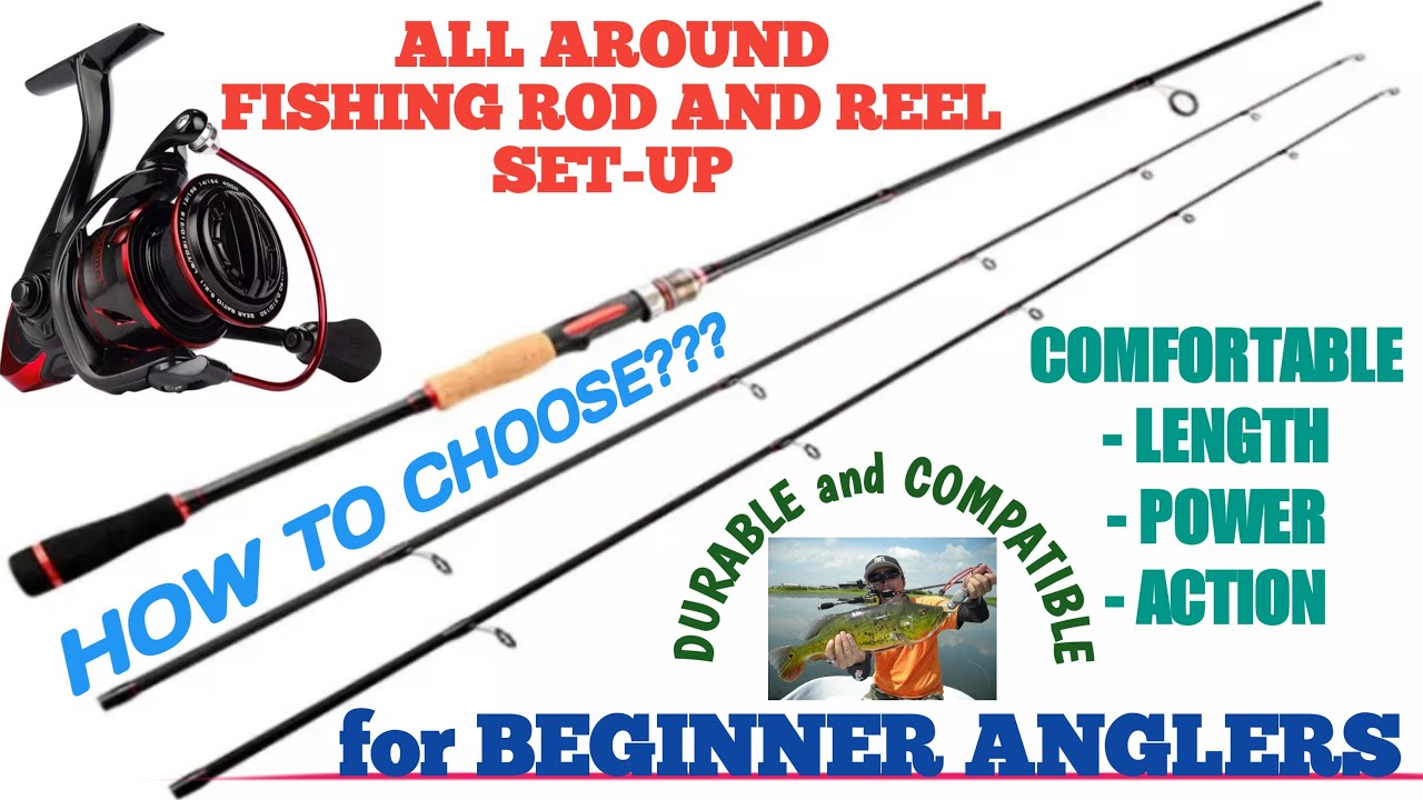 ALL AROUND FISHING ROD AND REEL SETUP FOR NEWBIE ANGLERS Paano ito