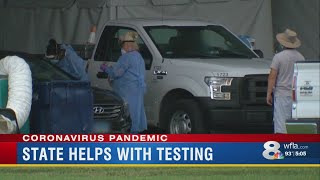 State takes over COVID19 testing at Raymond James Stadium