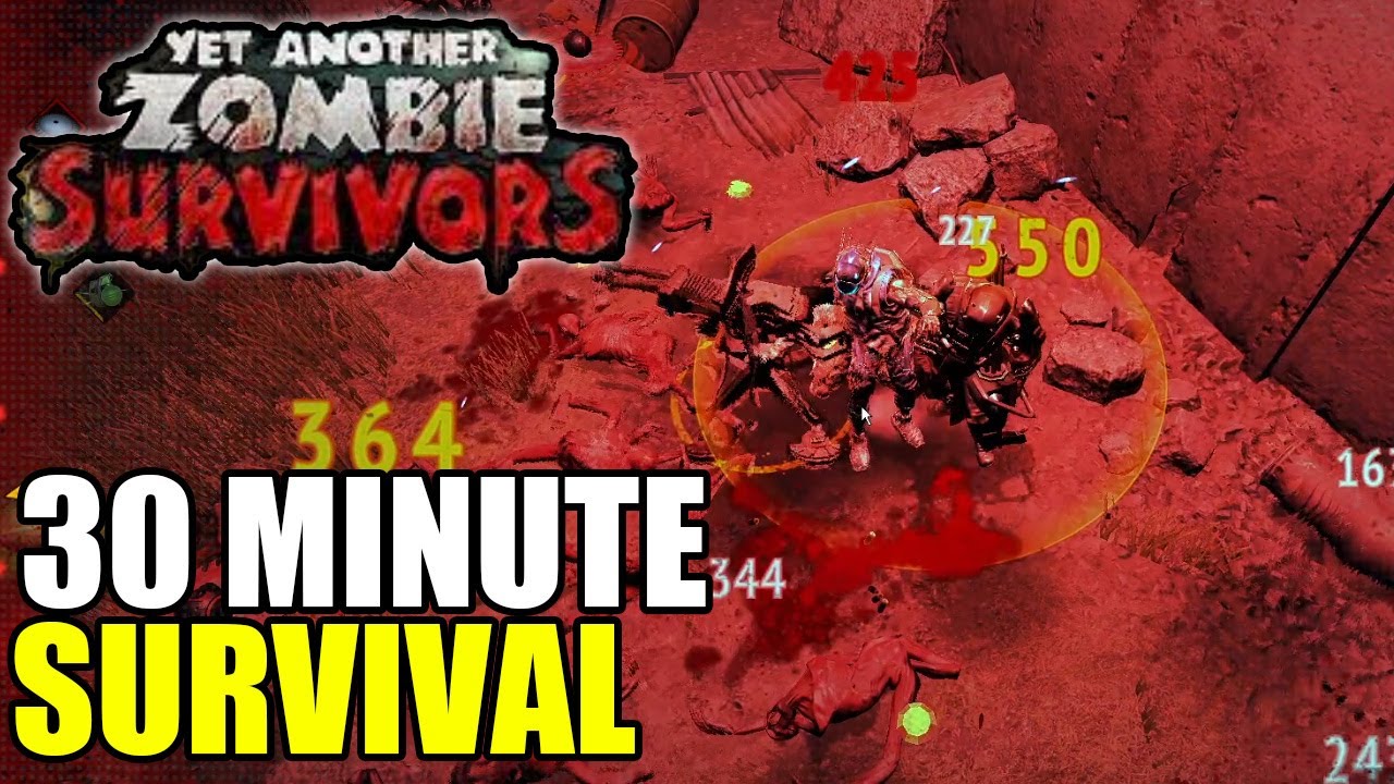 ENDLESS MODE GETS CRAZY AT 30 MINS - Tank - Yet Another Zombie Survivor Gameplay - 8