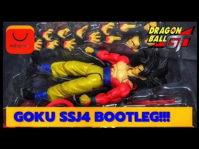 REVIEW GOKU SSJ4 DRAGON STARS Pirata (de camelô) Dragon Ball GT