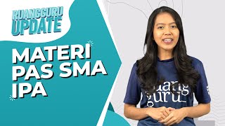 PAS Material Released for Science High School | Ruangguru Update screenshot 2