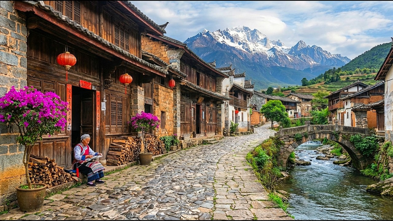 Удивительная традиционная древняя китайская деревня – Самая красивая деревня Китая