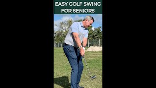 Easy golf swing for seniors