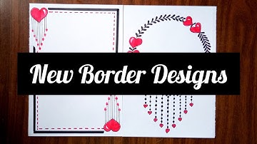 NEW BORDER DESIGNS FOR PROJECT/PROJECT WORK DESIGNS/PORTFOLIO DESIGN/ASSIGNMENT FRONT PAGE DESIGN
