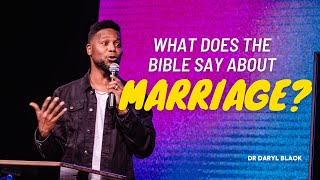 God's Master Plan for Marriage | Dr Daryl Black