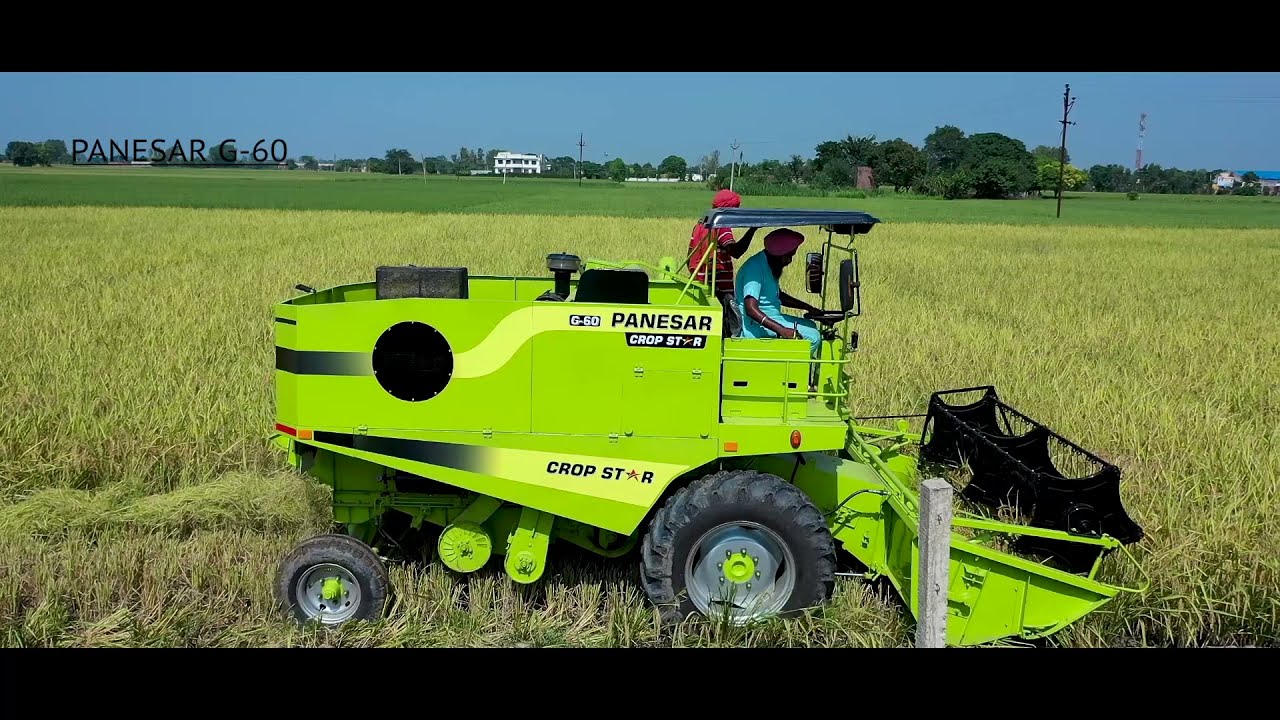 PANESAR G 60   SELF MINI HARVESTER COMBINE