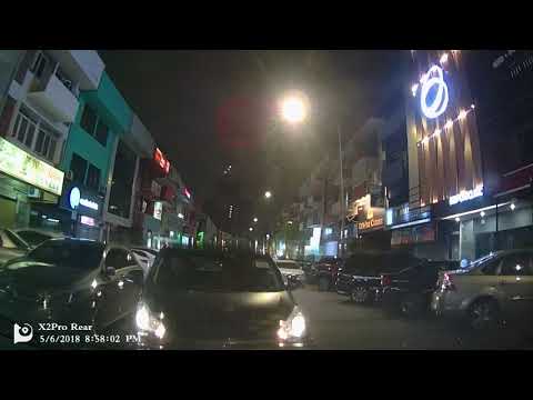 DDPai X2 Pro - Night 2 - Rear