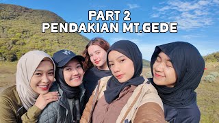 TIRED OF ALWAYS LAUGHING CAMPING IN SURKEN 🤣 || PART 2 CLIMBING MT. GEDE VIA PUTRI #SMVLOG93