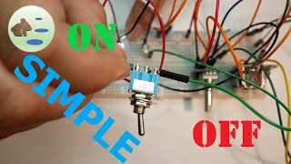 Breadboard buttons, switches, rotary encoder and joystick