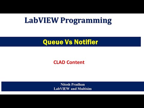 Queue vs Notifire labview clad