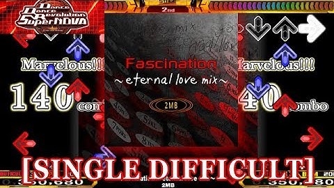 【DDR SN】 Fascination -eternal love mix [SINGLE DIFFICULT] 譜面確認＋クラップ