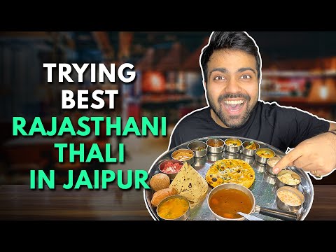 Trying Best RAJASTHANI Thali In JAIPUR The Urban Guide