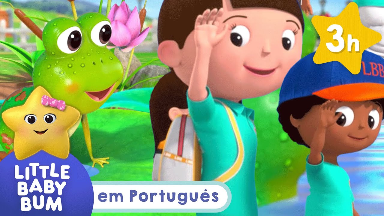 Resgate animal🐸 |  3 HORAS DE LBB BRASIL! | Desenhos Animados e Músicas Infantis em Português