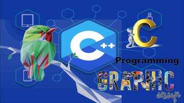 Flying bird using computer graphics in C/#C++ | graphics program in C | #c_programming #teach_techno