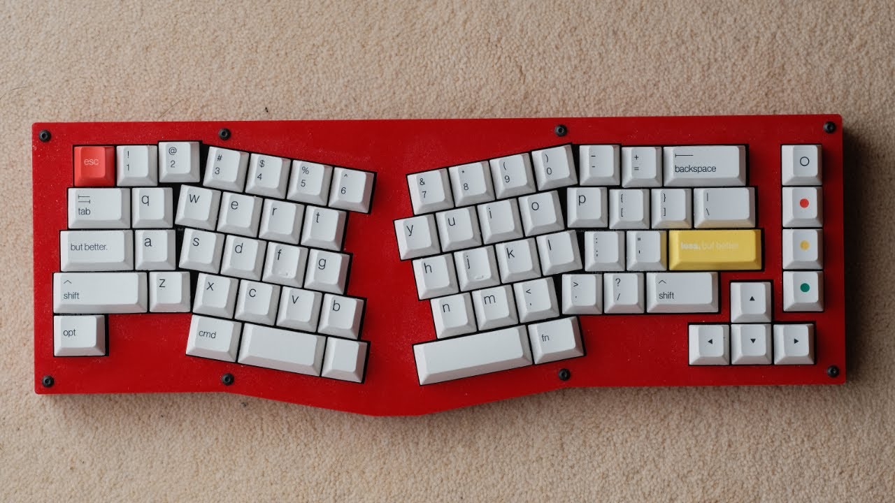 Gerald65 | Stacked Acrylic Arisu Keyboard | FR4 | Korb Switches
