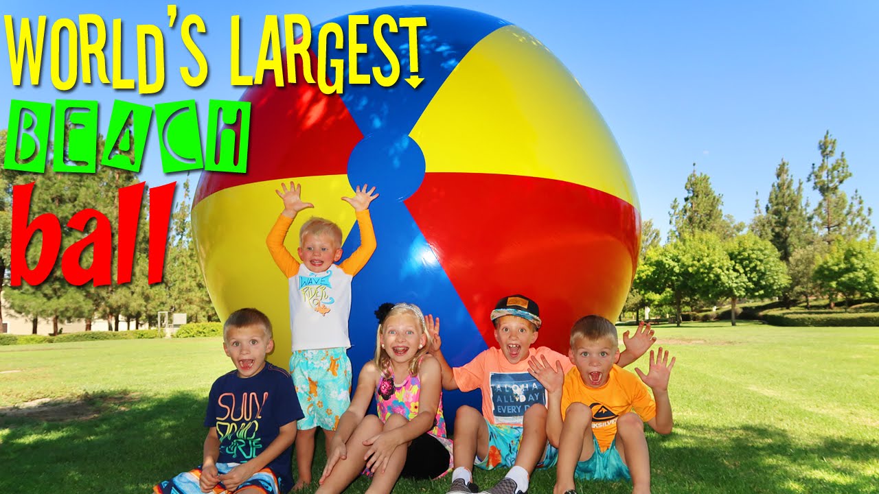 biggest beach ball