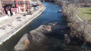DJI Drone Flight, Flying The Grand River #mittenlove by Drones over Michigan with Randy Morgan 88 views 1 year ago 9 minutes, 6 seconds