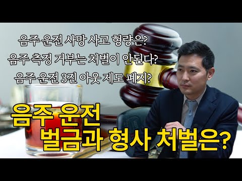 절대 음주 운전하지 마세요