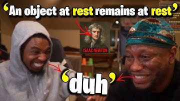 Zias & B Lou DEBUNK Isaac Newton & Albert Einstein Theories On Stream...