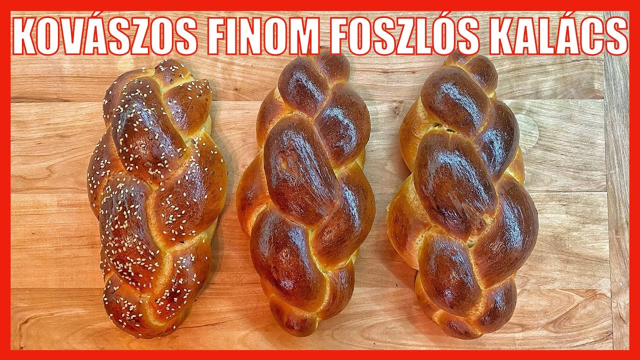 Kovászos finom foszlós kalács I RG KONYHÁJA