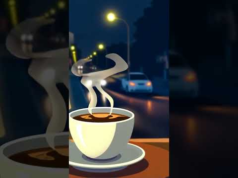 深夜カフェのコーヒードリップASMR