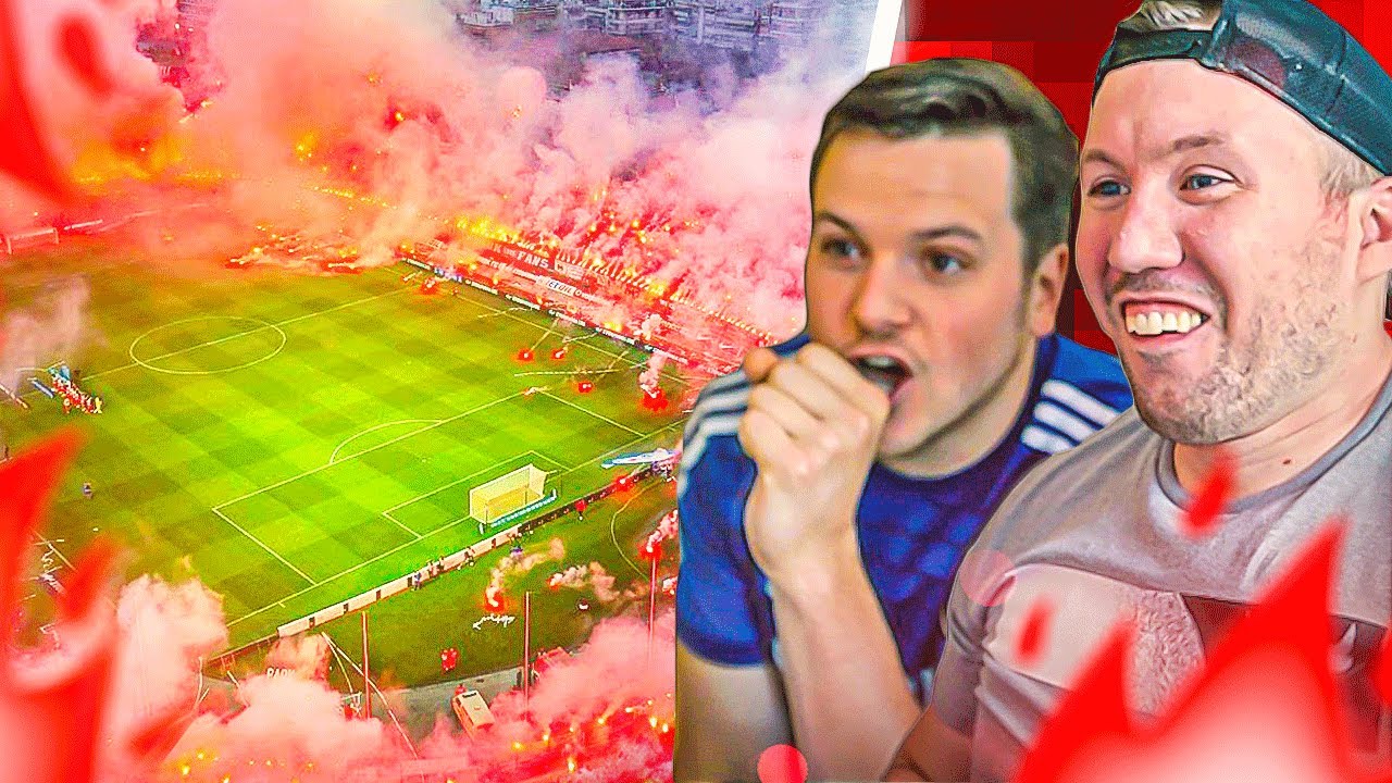 Американцы реагируют на немецких футбольных фанатов (Бундеслига)