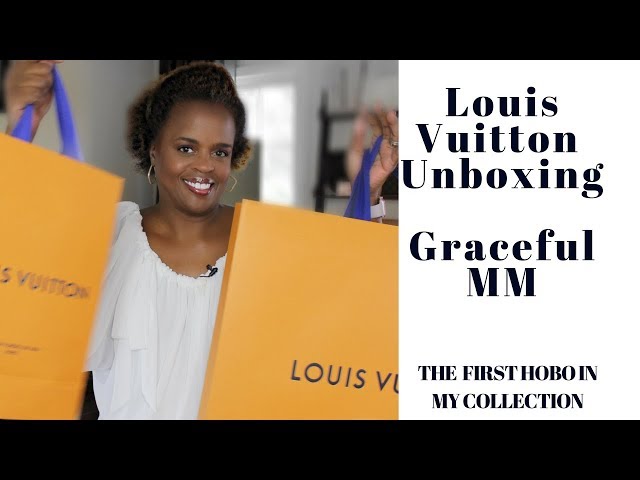 Louis Vuitton Graceful MM Unboxing & Review