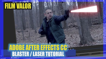 BLASTER / LASER After Effects CC Tutorial ! 2019 - Star Wars, Star Trek |  Ep. 69