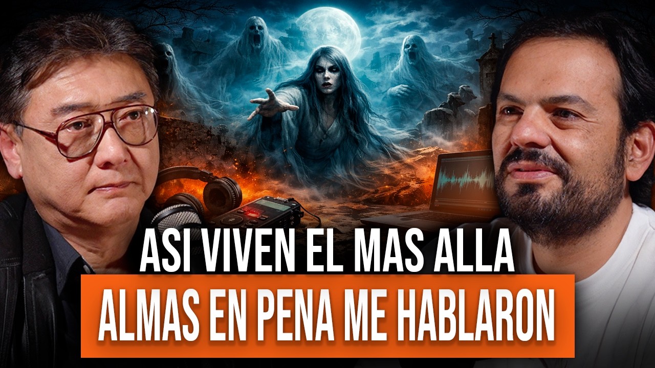 ALMAS EN PENA 😱 “GRABÉ SUS VOCES Y DIJERON ESTO” 👁️🎙️ | Pruebas del Más Allá con Pedro Noguchi