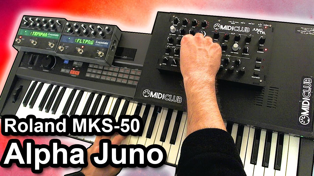 ROLAND Alpha Juno / MKS-50 - Ambient drone music soundscape