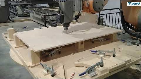 Programming, simulation and milling using a Kuka KR210 industrial robot