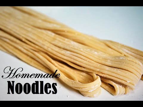 HET MAKEN VAN EIGENGEMAAKTE Eiernoedels | MIKI NOODLES | SAVOR EASY