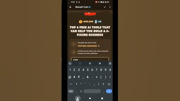 Top 4 free AI tools that can help you build A 6-figure business|memefi secret code today|#airdrop