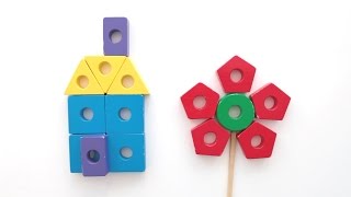 Playing With Blocks Fun Learning Shapes, Colours And Numbers