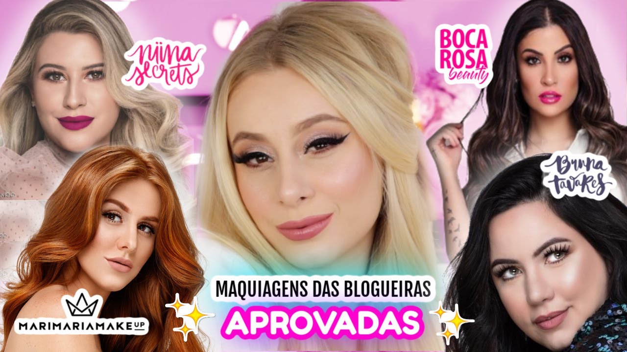 MAQUIAGENS DE BLOGUEIRAS que eu COMPRARIA Bruna Tavares, Niina Secrets, Boca Rosa e Mari Maria