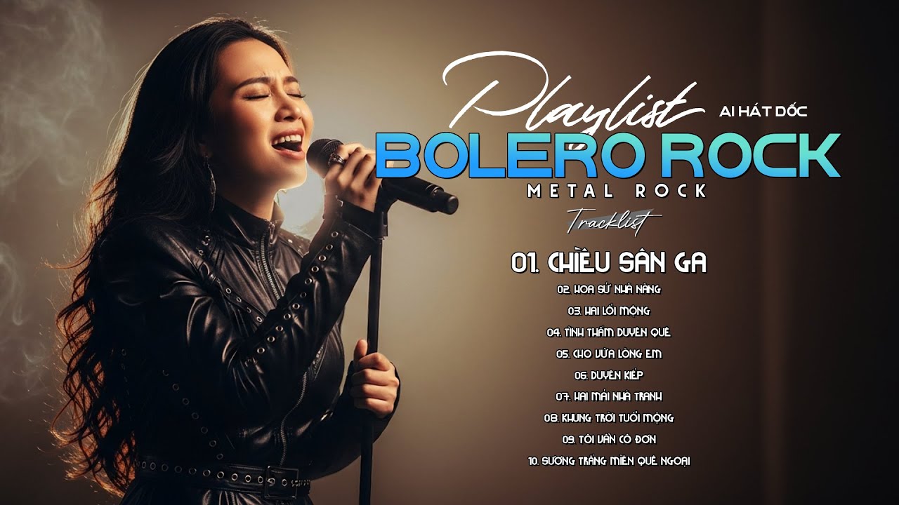 Top 10 Nhạc Bolero Rock AI Cover Hay Nhất | LK Nhạc Bolero Metal Rock NGHE LÀ GHIỀN #metalrock