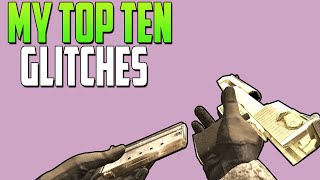My Top Ten Call Of Duty Modern Warfare Glitches - CoD 4 Top 10 Glitches