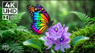 Celebrity Insects Film 4K - 11 Hours Relaxing with Beautiful Butterfly and Gently Music • 4K Video UHD Wealth