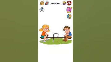 Draw Puzzle level 160 - tricky brain test - shorts-Viral - Youtube - Feed #shorts