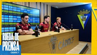 RUEDA DE PRENSA DE LOS CAPITANES | Cádiz Club de Fútbol