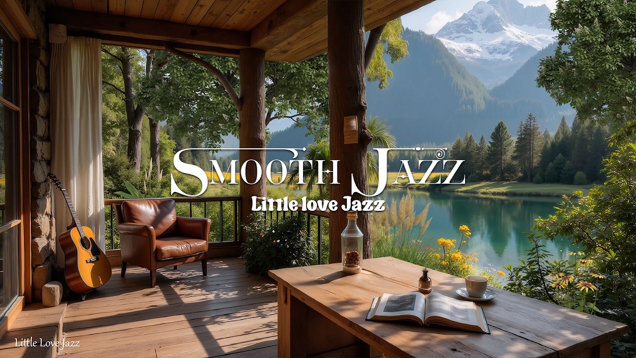 Morning Gentle Jazz on a Quiet Balcony 🌿 Soft Jazz Music for a Relaxing Spring Day | Work & Study
