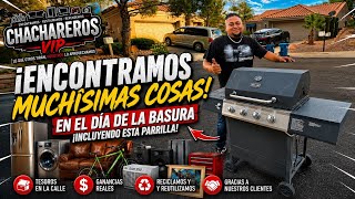 😱 We Found a FREE GRILL in the Trash! 🔥 And Many More Treasures | Trash Day Las Vegas