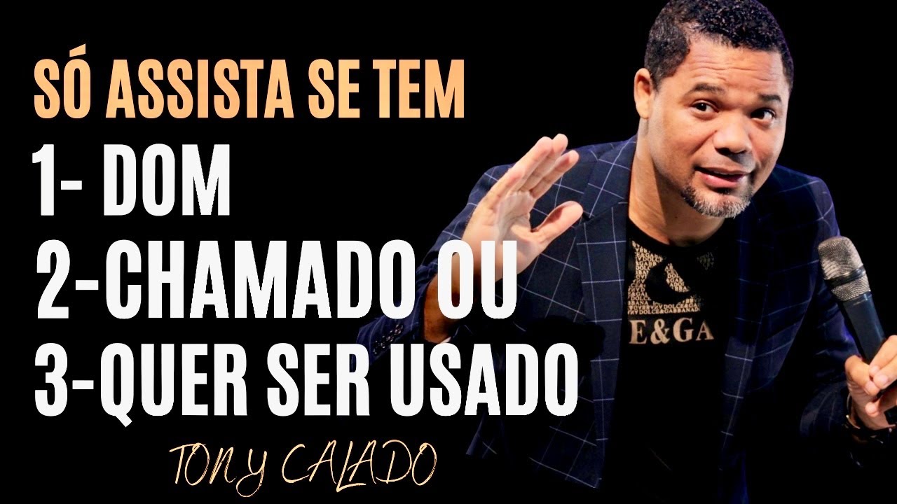 Não Quer Ser Usado Por Deus Não Assista ⚠️😱⚠️  | Tony Calado