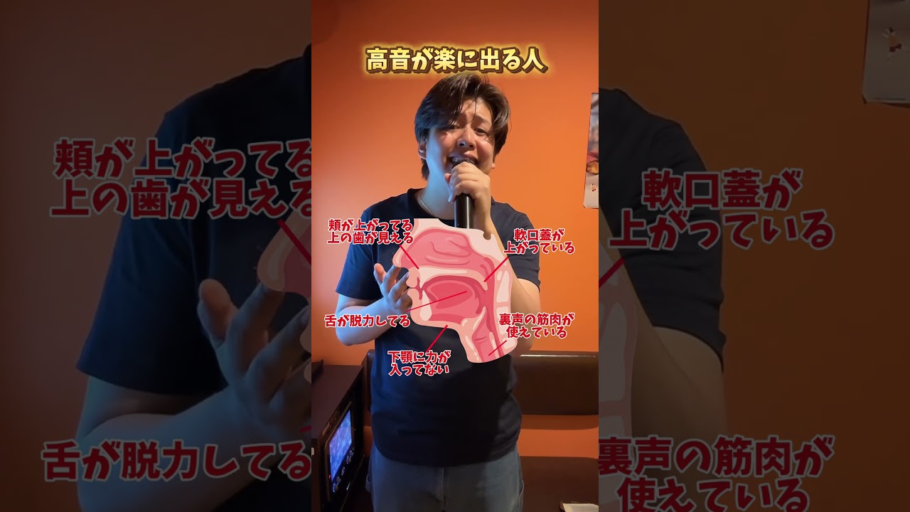 高音が楽に出せる5つのポイント #ボイトレ #ボイストレーニング #ボイストレーナー #ミックスボイス #高音
