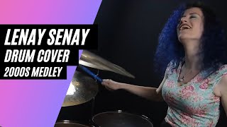 Leyan Senay- Turkish Drummer Girl 2000s Medley Drums Cover