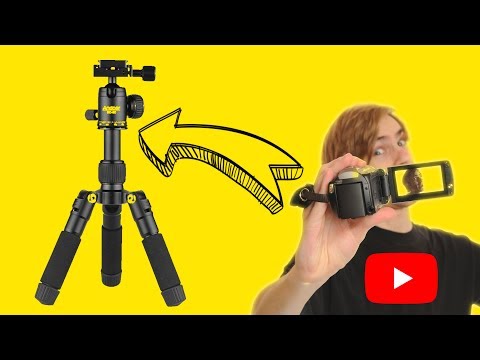 TRIPODE PARA YOUTUBERS - Andoer BC-30 Mini trípode