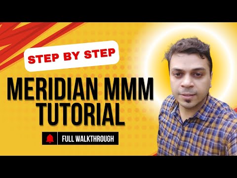 Meridian Tutorial Full Walkthrough of Google's Open Source MMM