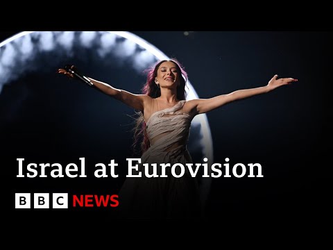 Israel heads to Eurovision final, after a day of protests in Sweden | BBC News @BBCNews